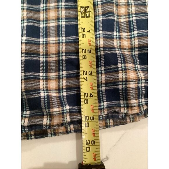 Patagonia Mens Pjord Flannel Button Down Conversion Shirt Sz 2XL Plaid - Picture 11 of 11